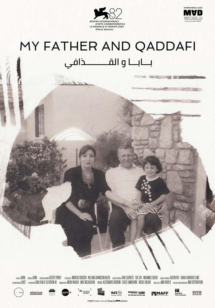 My Father and Qaddafi poster